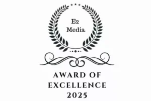 E2 Media Award of Excellence 2025 logo