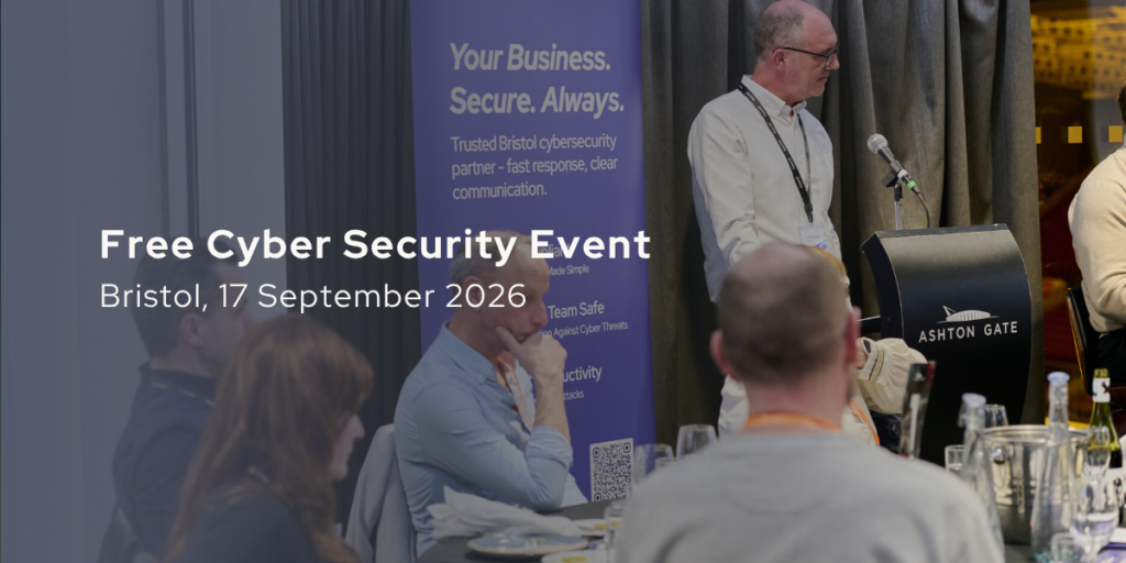 Free Cyber Security Event in Bristol in September 2026